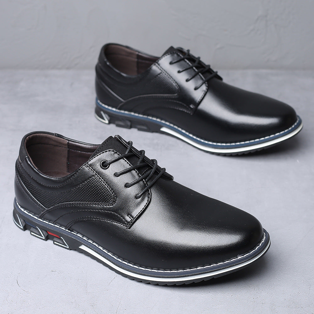 Men's Comfortable Leather Walking Office Shoes