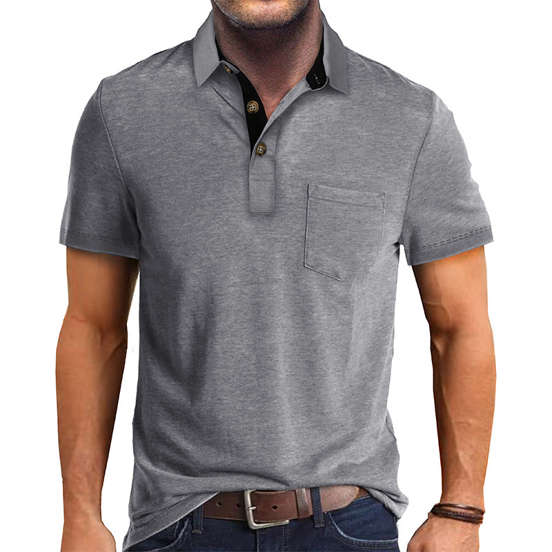 Men’s Athletic Short Sleeve Golf Polo Shirts