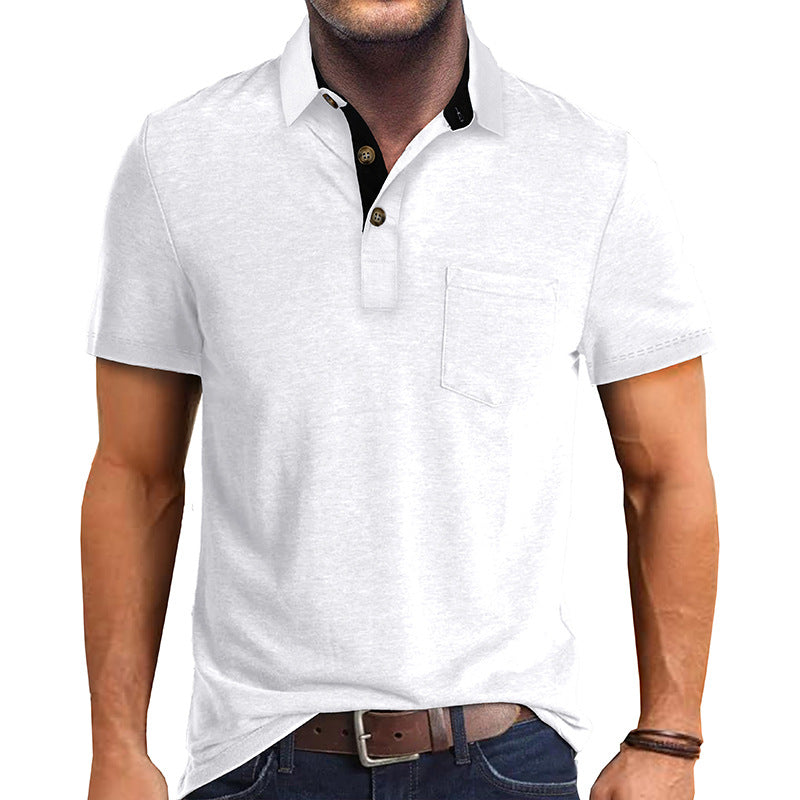 Men’s Athletic Short Sleeve Golf Polo Shirts