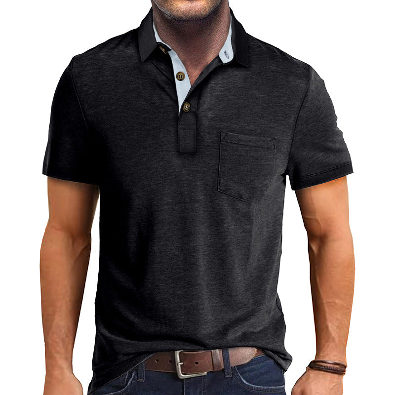 Men’s Athletic Short Sleeve Golf Polo Shirts