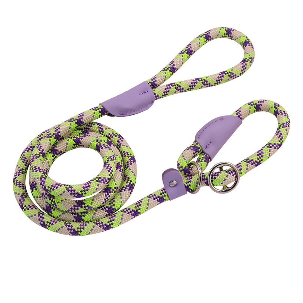 150cm Adjustable Pet Walking Training Leash Wear-resistant Reflective Leads Rope For Medium Large Dogs