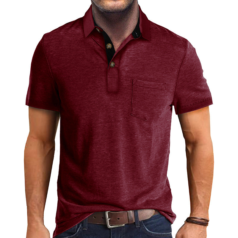 Men’s Athletic Short Sleeve Golf Polo Shirts