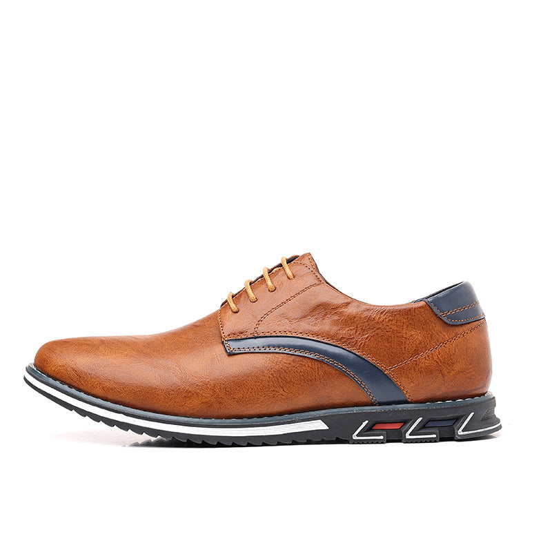 Men's Fashion Comfortable Walking Office Leather Shoes