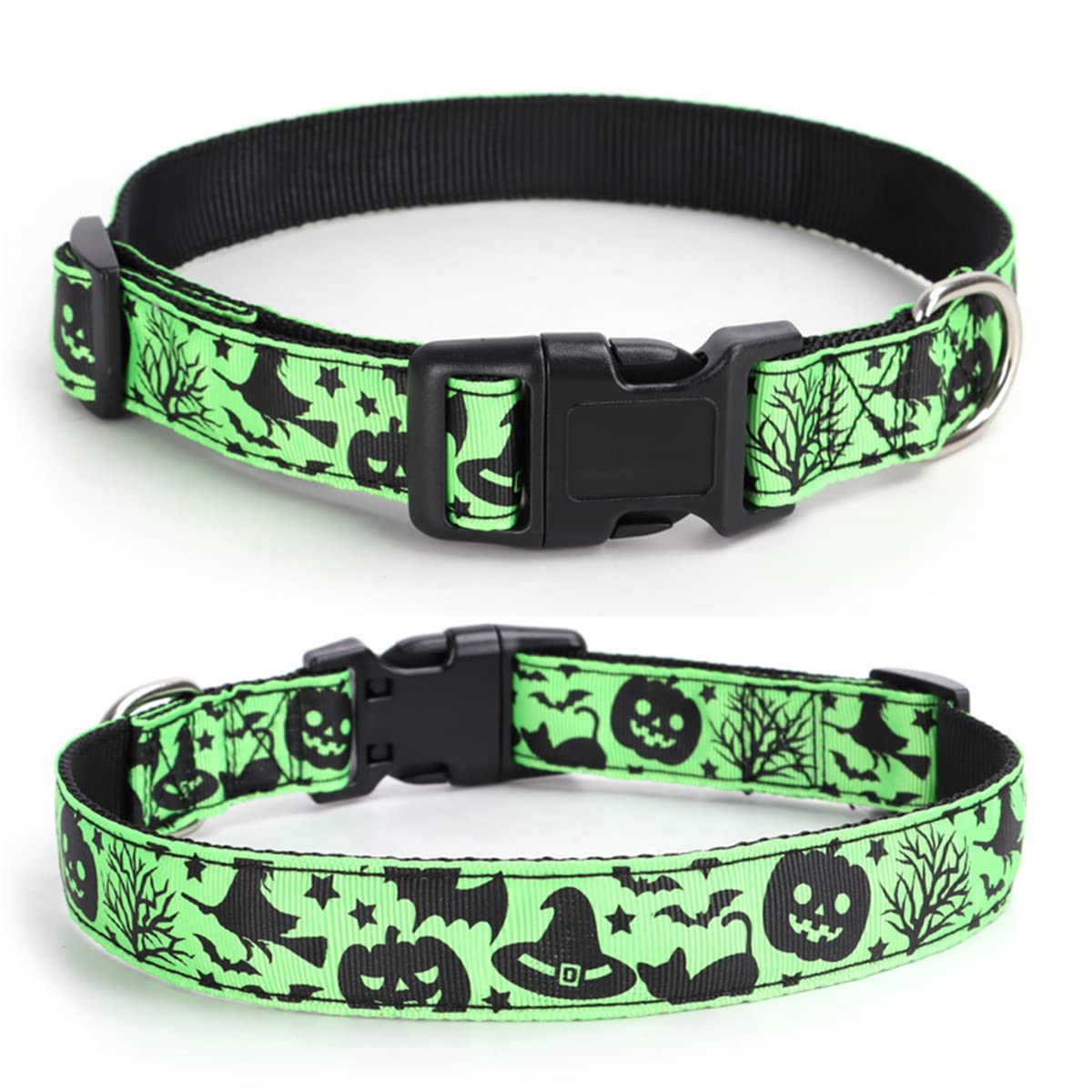 Halloween Dog Collar, Durable Soft Halloween Style Pet Collar Adjustable For Small Medium Large Dogs