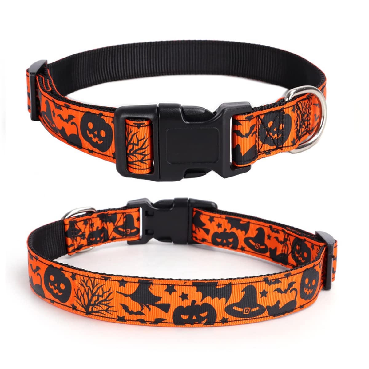 Halloween Dog Collar, Durable Soft Halloween Style Pet Collar Adjustable For Small Medium Large Dogs