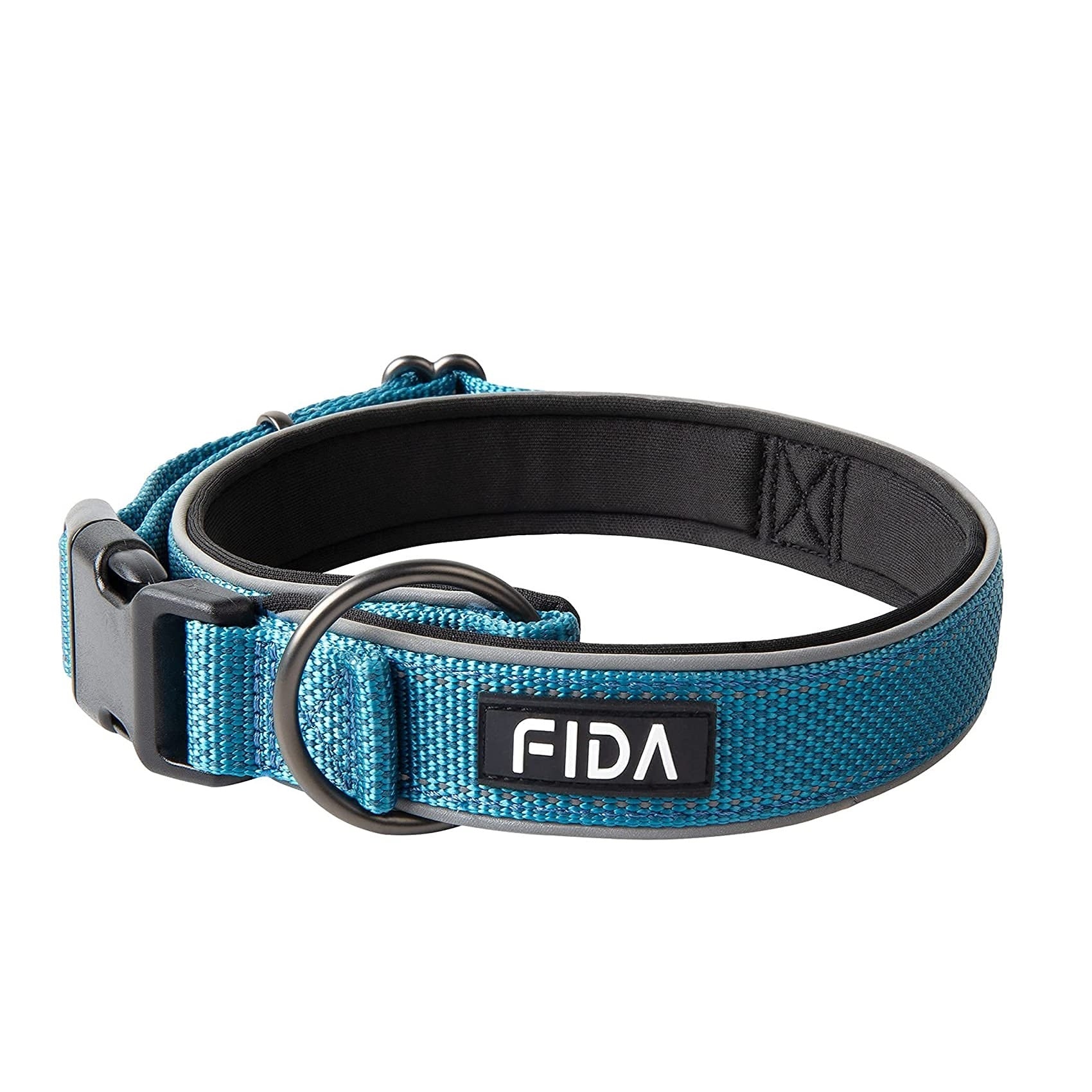 Adjustable Dog Collars, Full Neck Coverage, Reflective, Breathable, Mesh Dog Collar, Outdoor Training for Medium Dogs