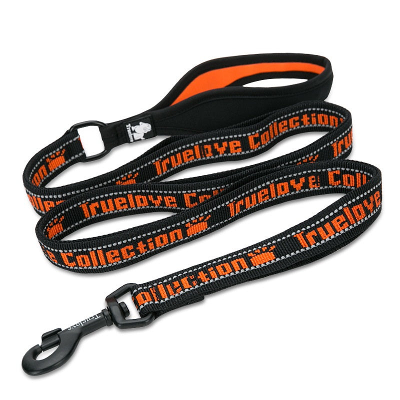 Dog Lead Leash No Pull Reflective with Multi Handles Durable Nylon for Small Medium Large Pet Walking