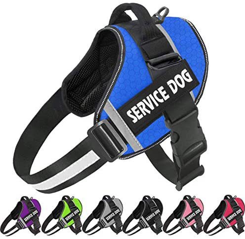 Reflective No-Pull Dog Harness with Breathable Design and Handle