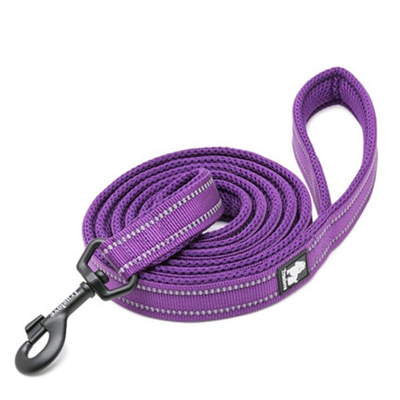 Premium Outdoor Adventure Dog Leash - Padded, 3M Reflective Leash, Pet Products for Matching Dog Leash