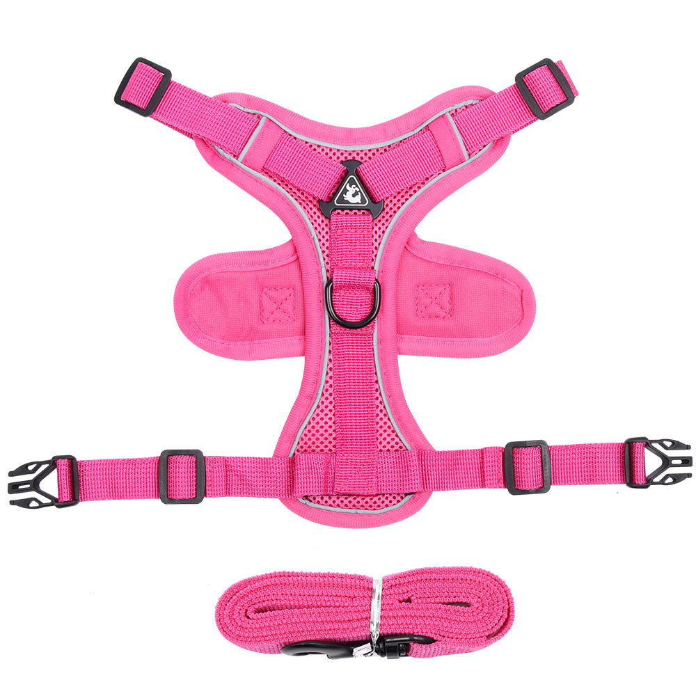 Cat Harness and Lead Set Escape Proof with Reflective Strips for Walking