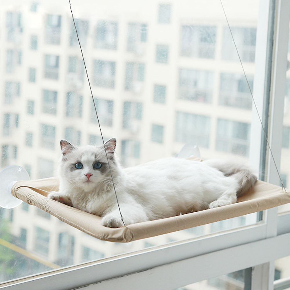 Cat Bed Window, Cat Hammock, Cat Shelves Space Saving Design