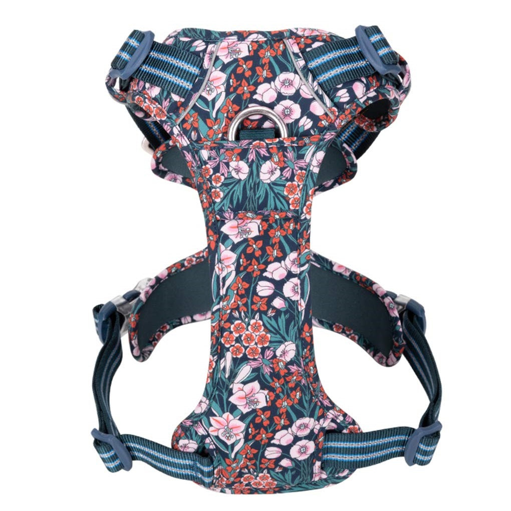 No Pull Premium Dog Harness, Cotton Fabric, Breathable and Reflective Soft