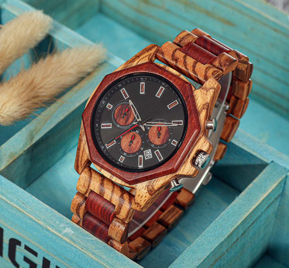 Men's Luxury Wooden Handmade Watch