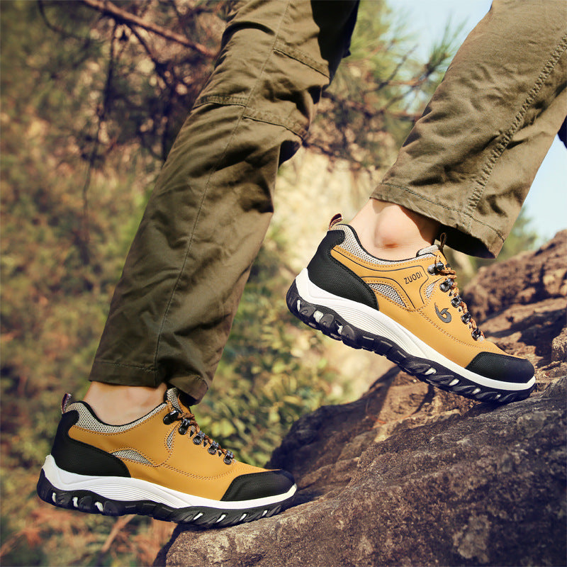 Men's Outdoor Waterproof Breathable Hiking Shoes