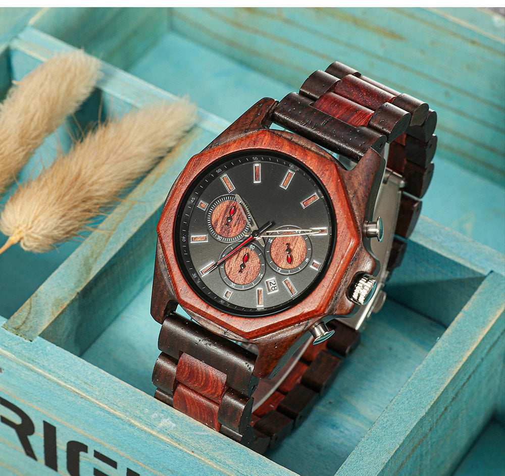 Men's Luxury Wooden Handmade Watch