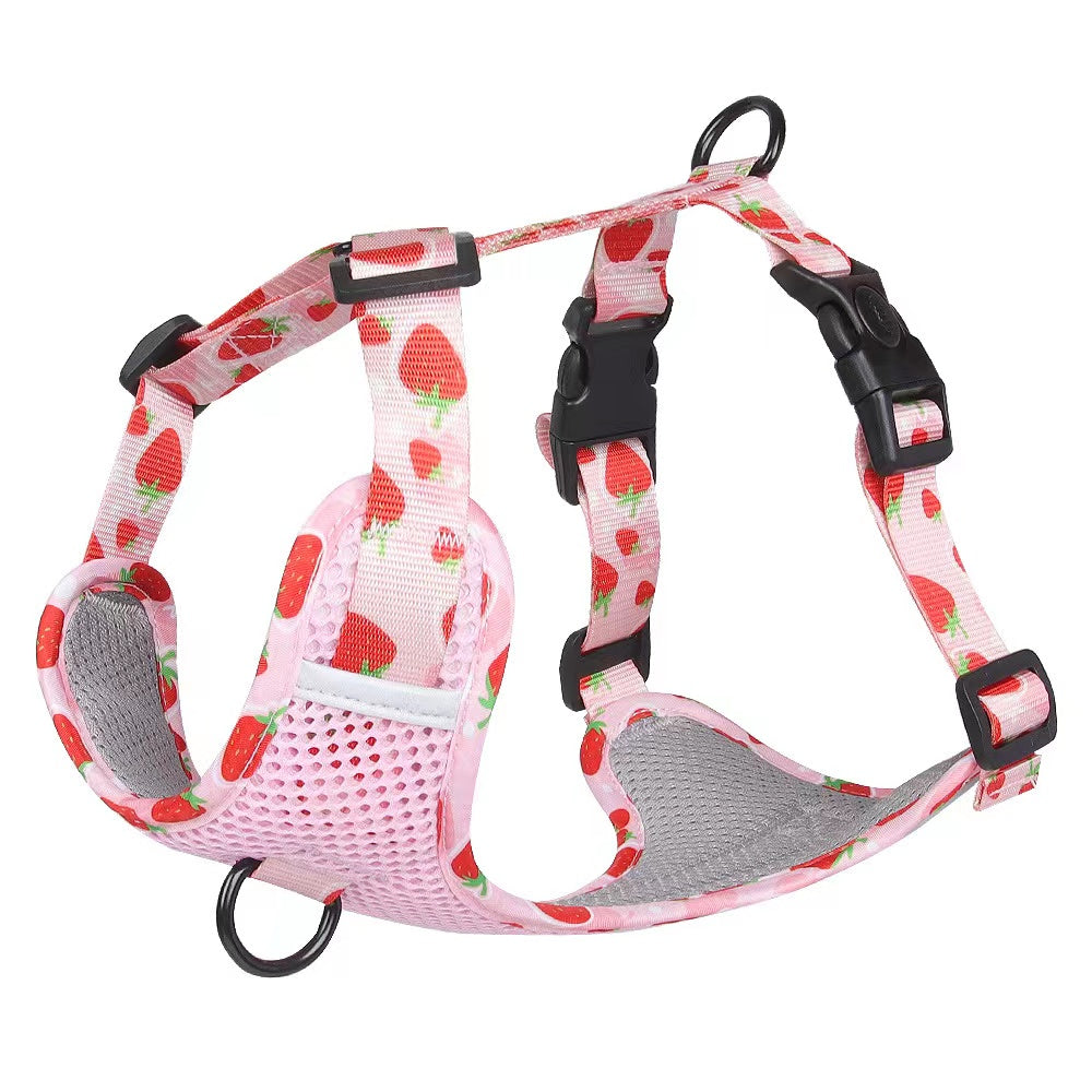 Breathable Reflective Soft Mesh Dog Harness No Pull