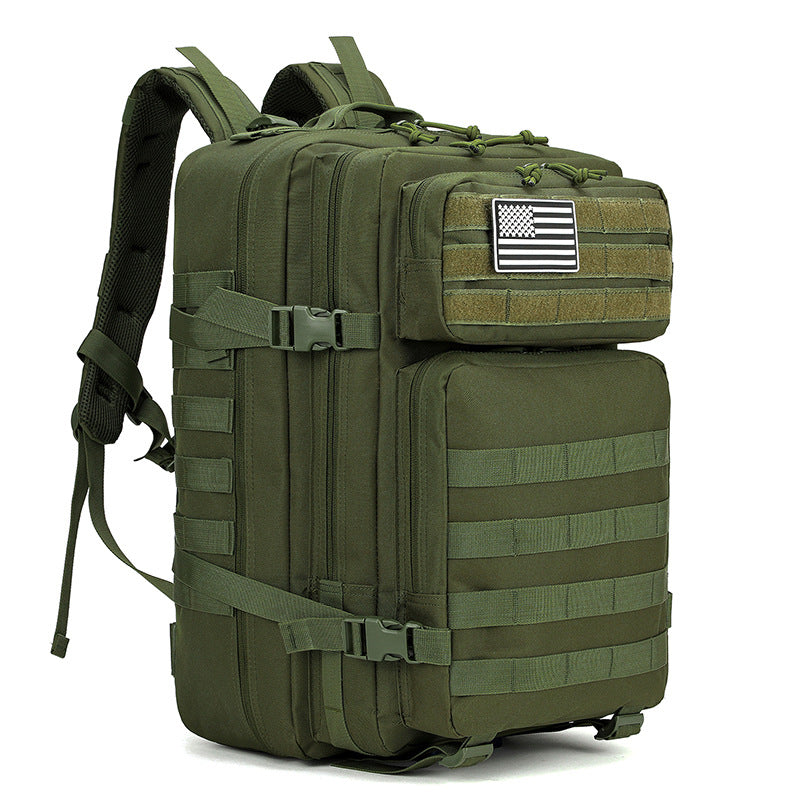 Military Tactical Backpacks For Men Molle Daypack 45L Large 3 Day Bug Out Bag Hiking Rucksack With Bottle Holder