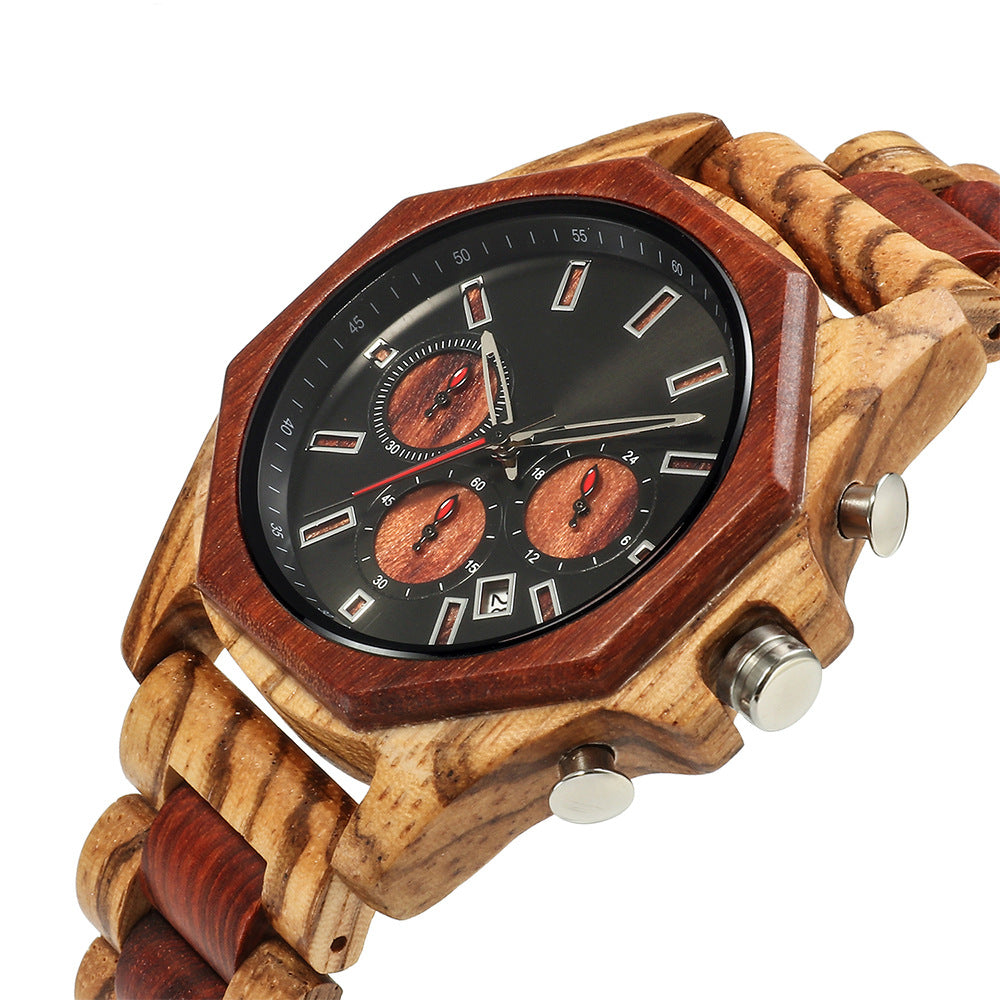 Men's Luxury Wooden Handmade Watch