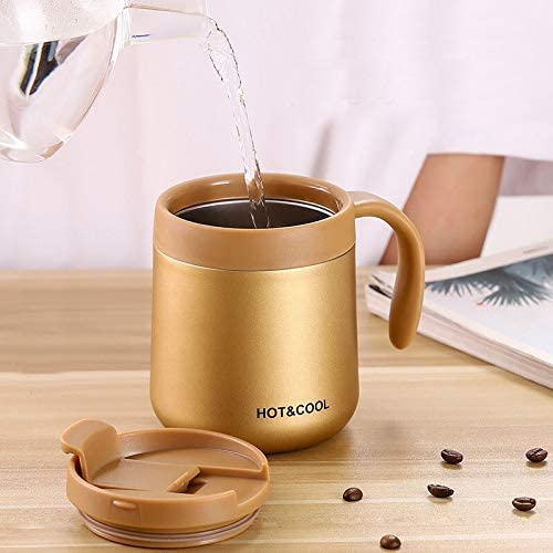 Stainless Steel Coffee Mug, Double Wall Insulated Vacuum Mug