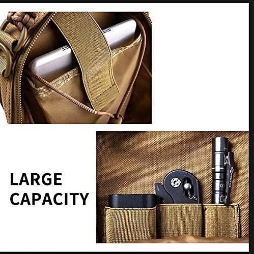 Tactical Sling Bag Pack Military Rover Shoulder Bag Molle Assault Range Bag Backpack