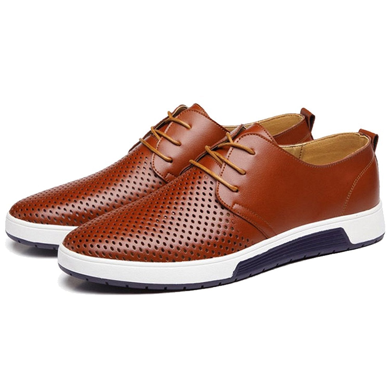 Men's Breathable Flat Casual Oxford Shoes