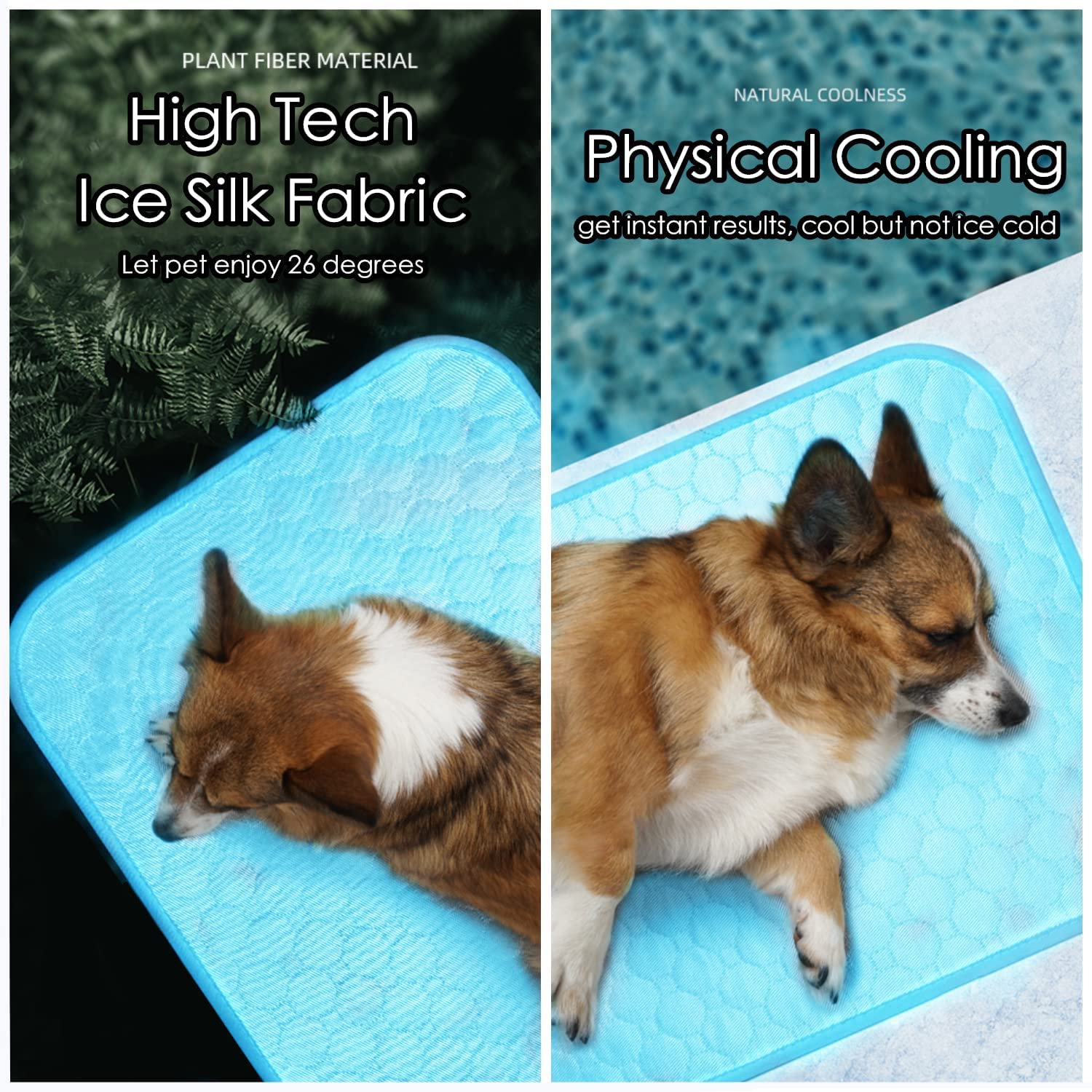 Cooling Mat for Dogs Cats Pet Washable Summer Cooling Pads