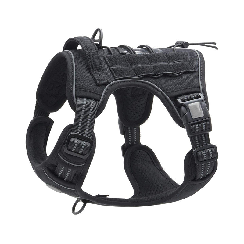 Training Tactical Dog Harness for Dogs No Pull, Outdoor Military Breathable Dog Harness