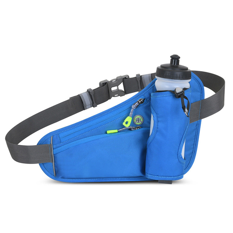 Adjustable Fanny Pack with Bottle Holder Compatible for Phone Outdoor Running Belt