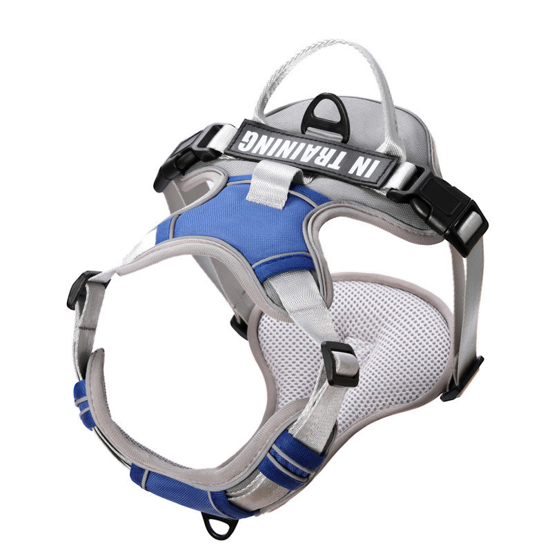 Nylon Adjustable Dog Harness Vest Reflective Breathable Pet Harness