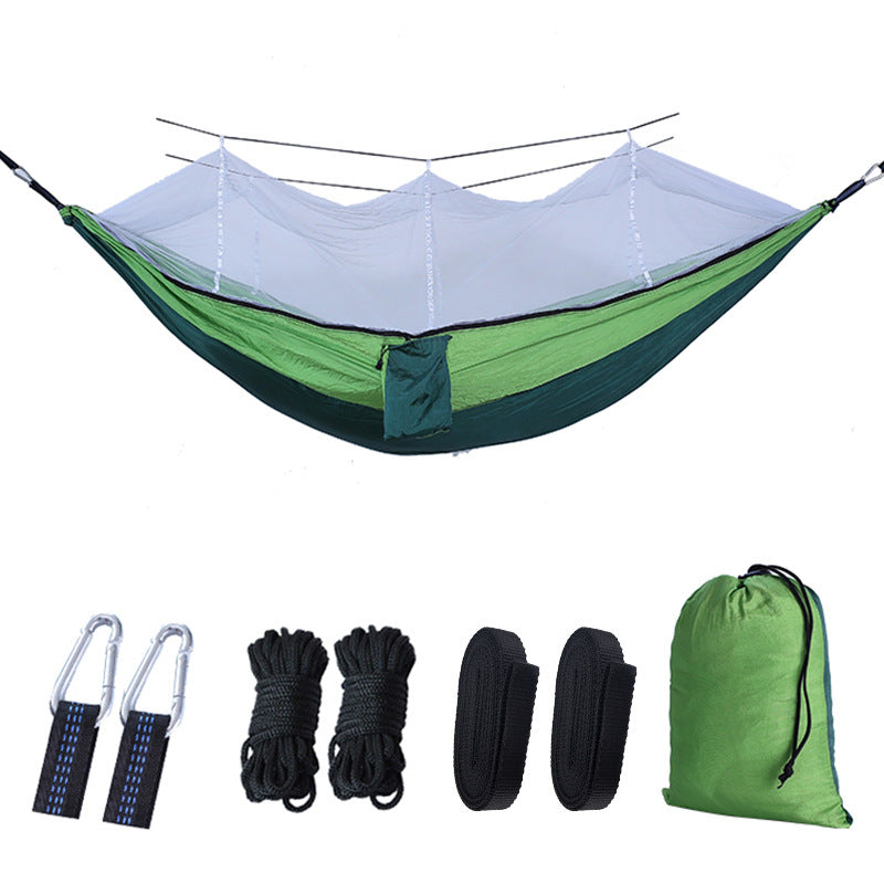 Camping Hammock with Mosquito Net Uplayteck Portable Double / Single Travel Hammock Insect Netting 210D Nylon Hammock Swing