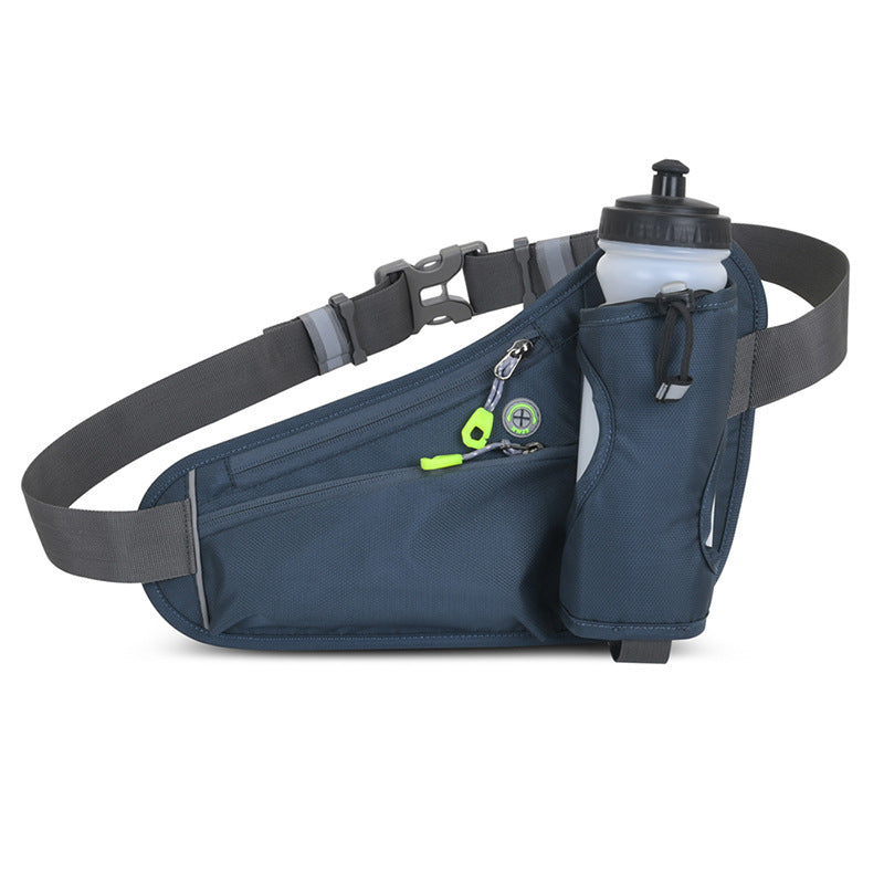 Adjustable Fanny Pack with Bottle Holder Compatible for Phone Outdoor Running Belt