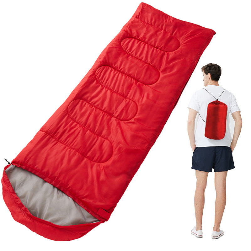 Camping Sleeping Bag - 3 Season Warm & Cool Weather - Summer Spring Fall Lightweight Waterproof for Adults Kids