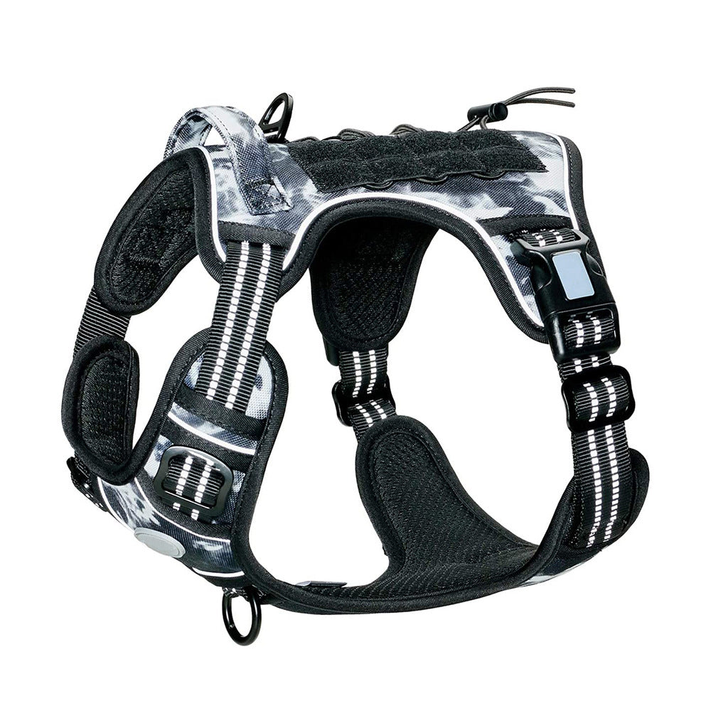 Training Tactical Dog Harness for Dogs No Pull, Outdoor Military Breathable Dog Harness