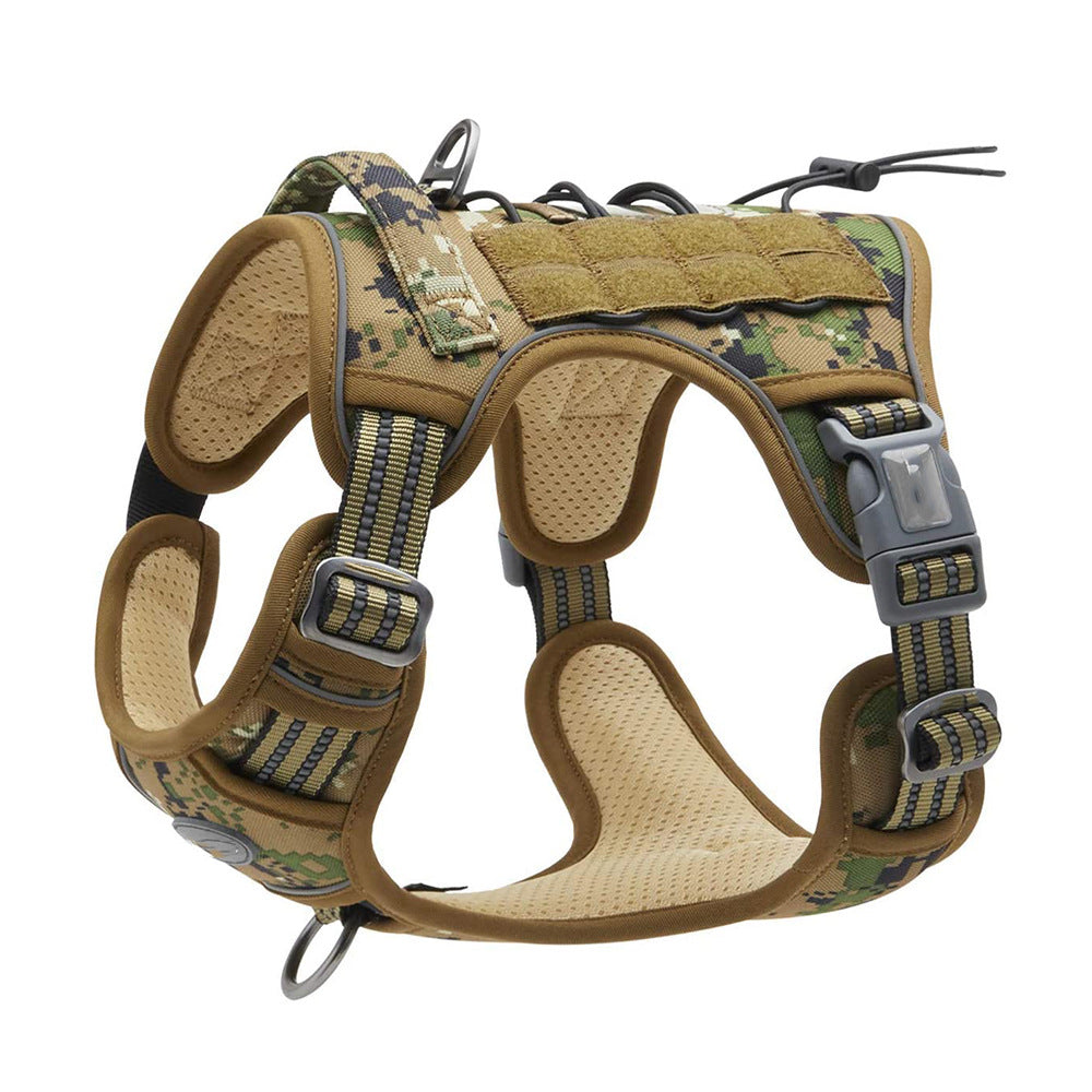 Training Tactical Dog Harness for Dogs No Pull, Outdoor Military Breathable Dog Harness