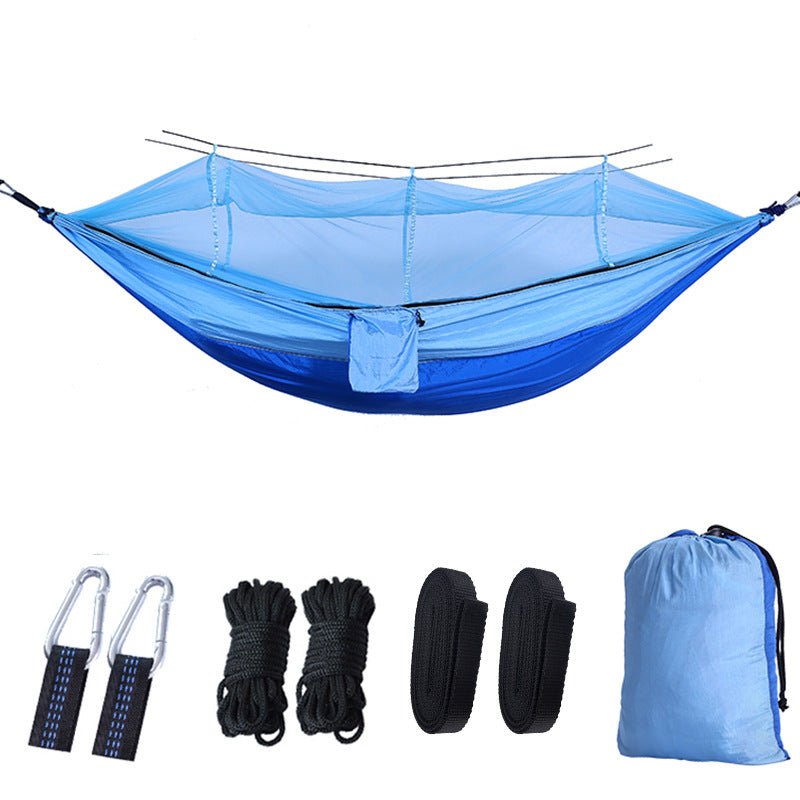 Camping Hammock with Mosquito Net Uplayteck Portable Double / Single Travel Hammock Insect Netting 210D Nylon Hammock Swing