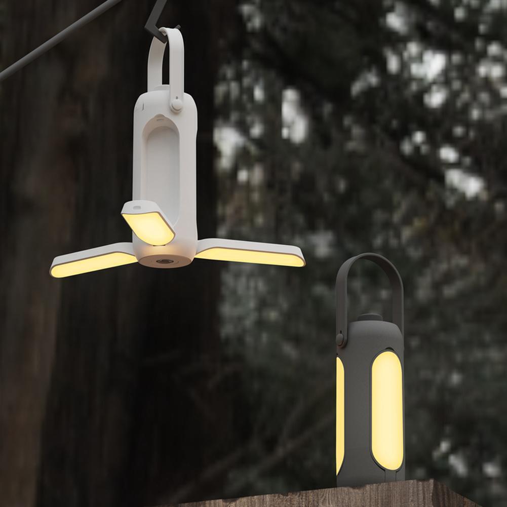 LED Camping Light, Folding Portable USB charged Lamp With Handle